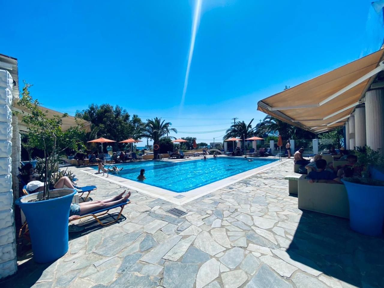 Happy Camp Mobilehomes In Camping Apollonia Plakias Exterior foto